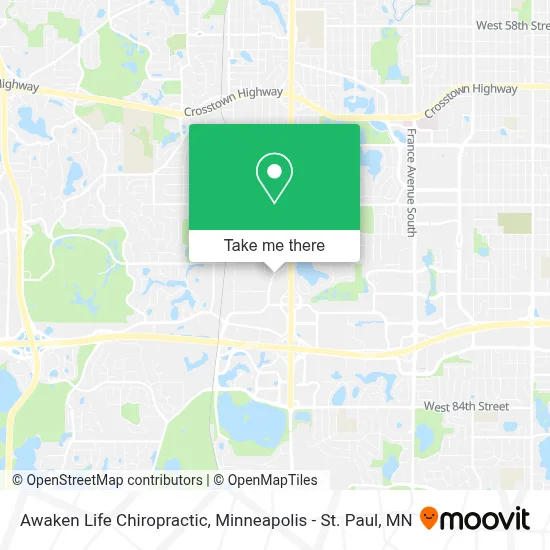 Awaken Life Chiropractic map