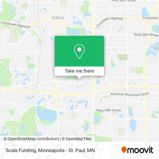 Scale Funding map