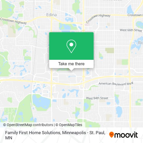 Family First Home Solutions map