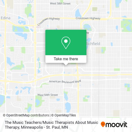 The Music Teachers / Music Therapists About Music Therapy map