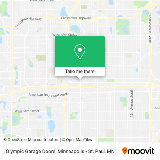 Mapa de Olympic Garage Doors