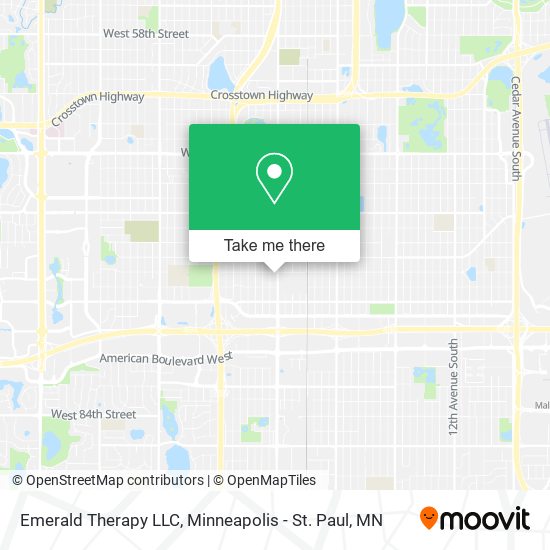 Emerald Therapy LLC map