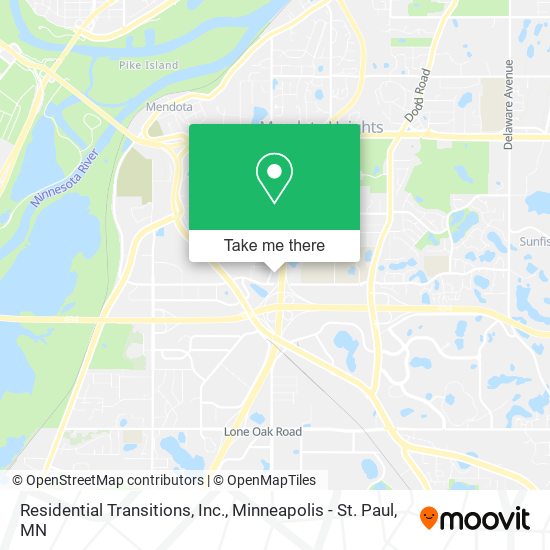 Residential Transitions, Inc. map