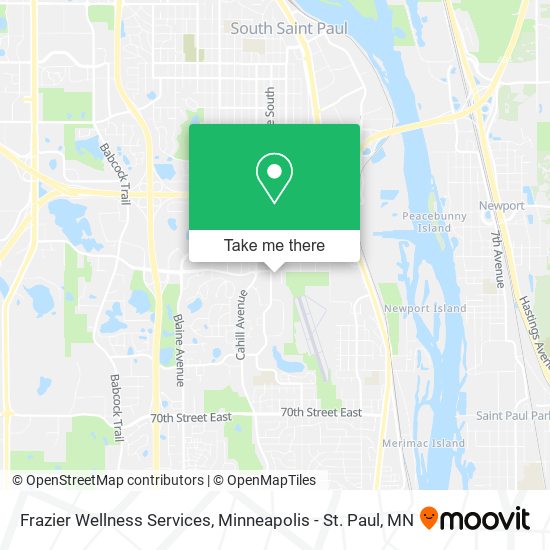 Mapa de Frazier Wellness Services
