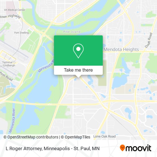 L Roger Attorney map