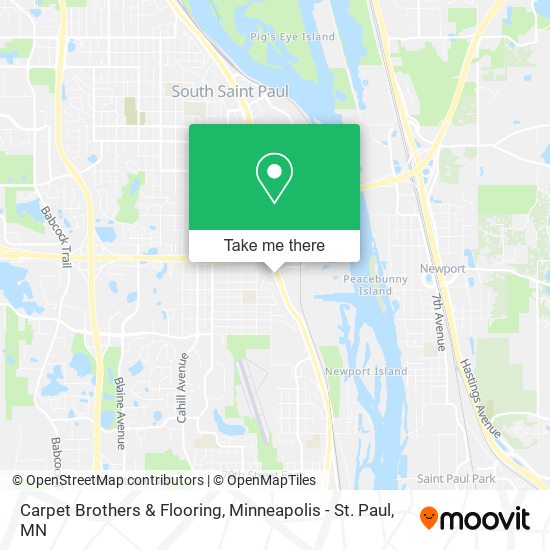 Mapa de Carpet Brothers & Flooring