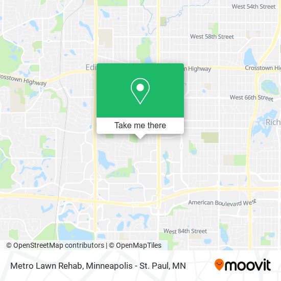 Metro Lawn Rehab map