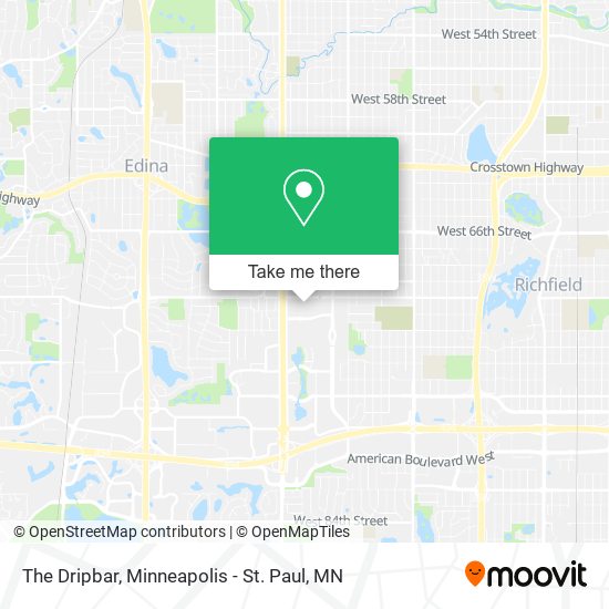 The Dripbar map