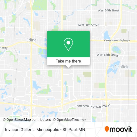 Invision Galleria map