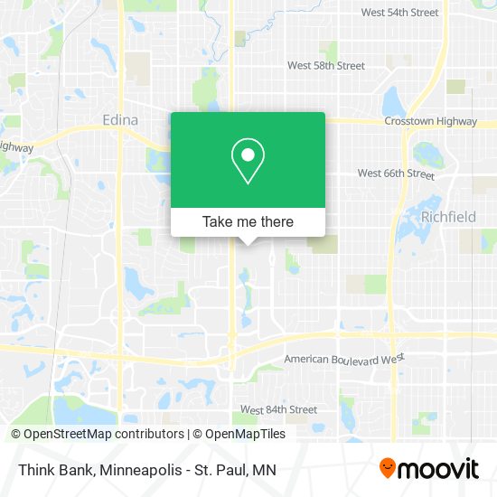 Think Bank map