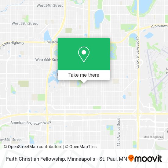 Mapa de Faith Christian Fellowship