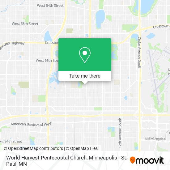 World Harvest Pentecostal Church map