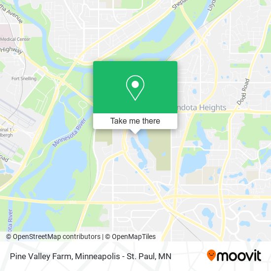 Pine Valley Farm map