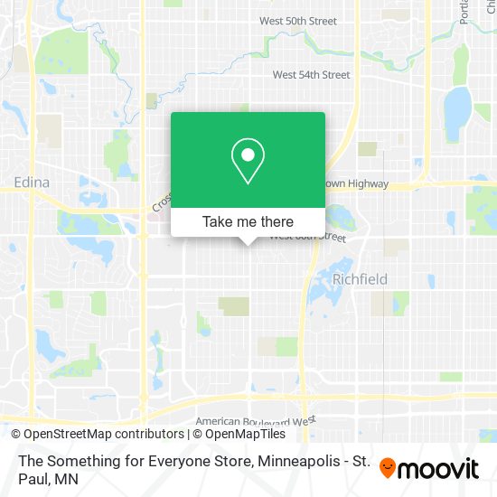 The Something for Everyone Store map