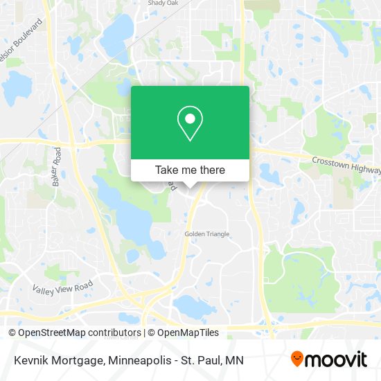Mapa de Kevnik Mortgage