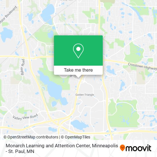 Monarch Learning and Attention Center map