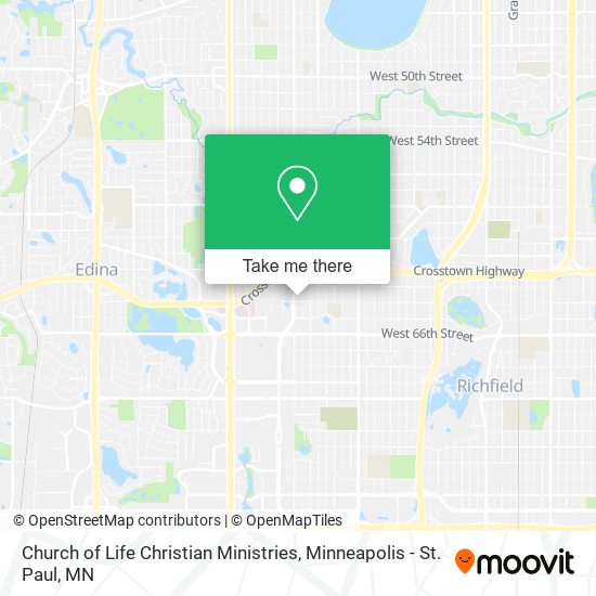 Mapa de Church of Life Christian Ministries