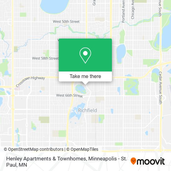 Henley Apartments & Townhomes map