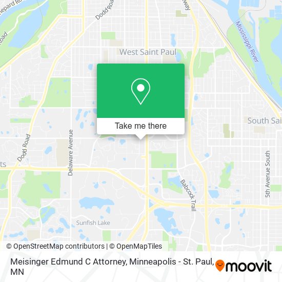 Meisinger Edmund C Attorney map