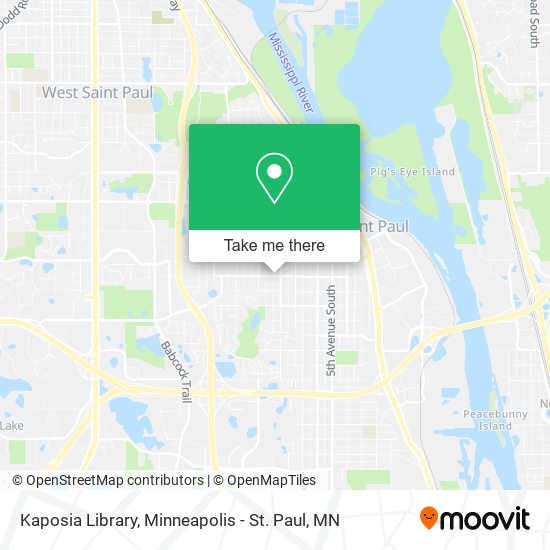 Mapa de Kaposia Library
