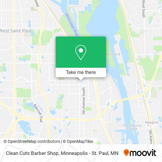 Clean Cuts Barber Shop map