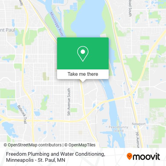 Mapa de Freedom Plumbing and Water Conditioning