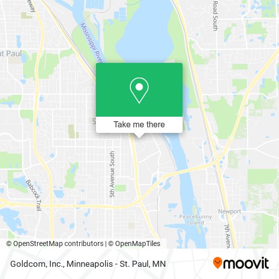 Goldcom, Inc. map