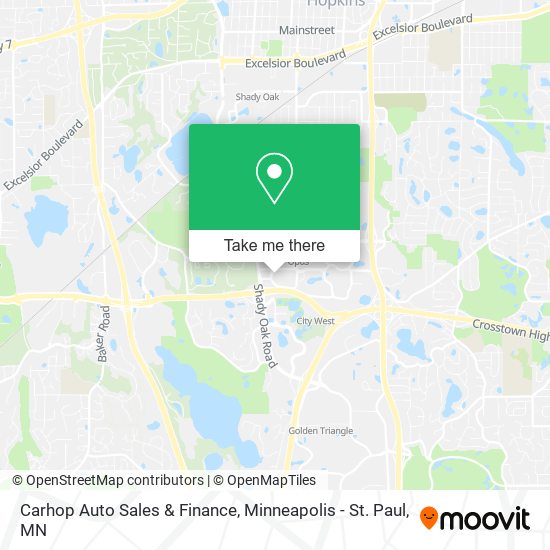 Mapa de Carhop Auto Sales & Finance