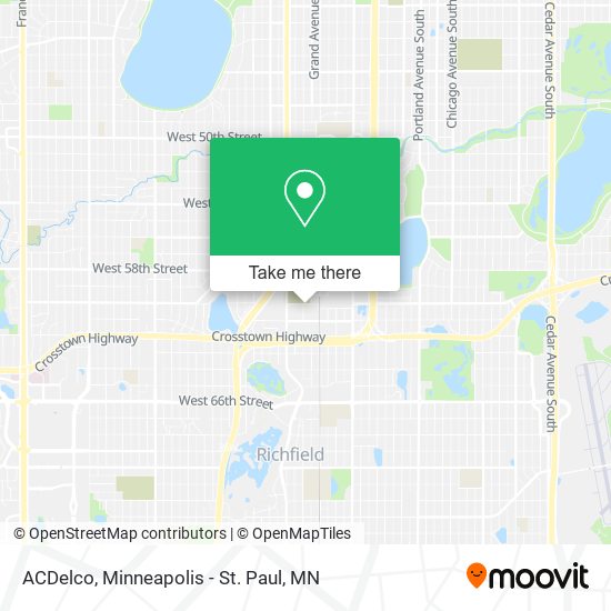 ACDelco map