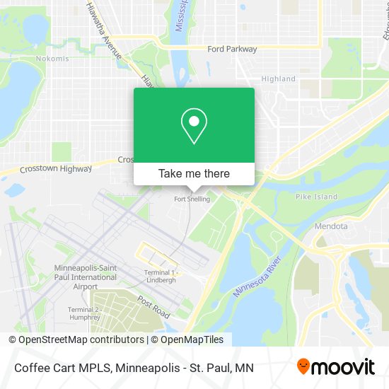 Mapa de Coffee Cart MPLS