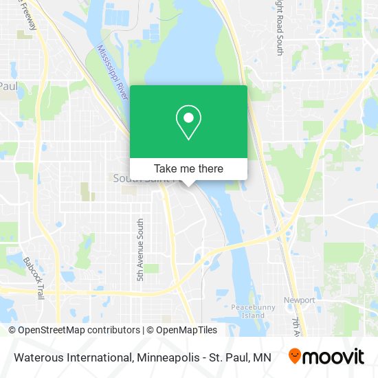 Waterous International map