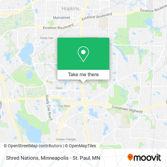 Shred Nations map
