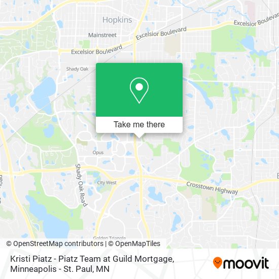 Kristi Piatz - Piatz Team at Guild Mortgage map
