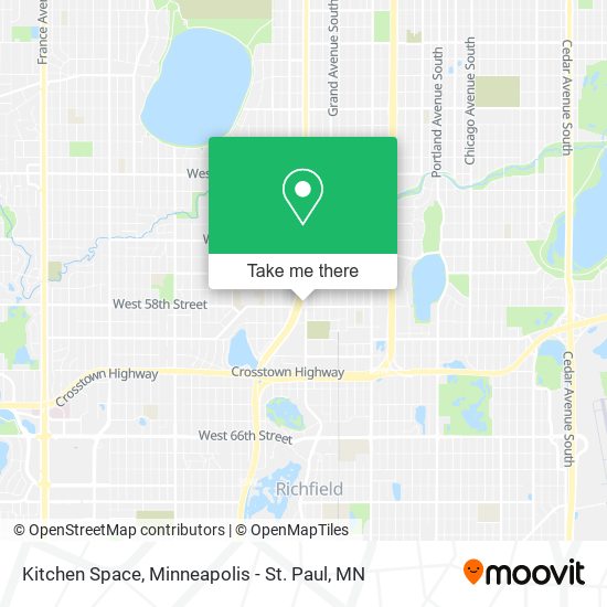 Kitchen Space map