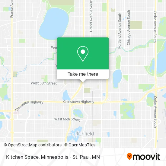 Kitchen Space map