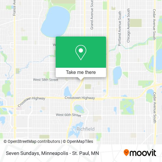 Mapa de Seven Sundays