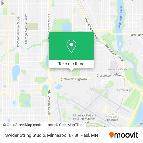 Swider String Studio map