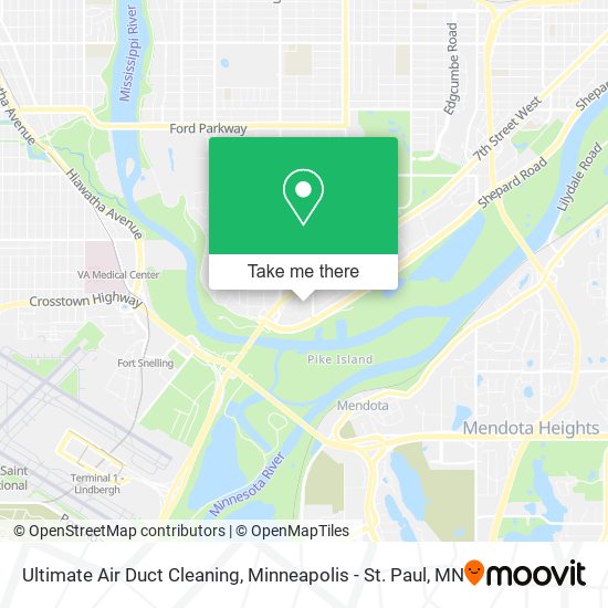 Ultimate Air Duct Cleaning map