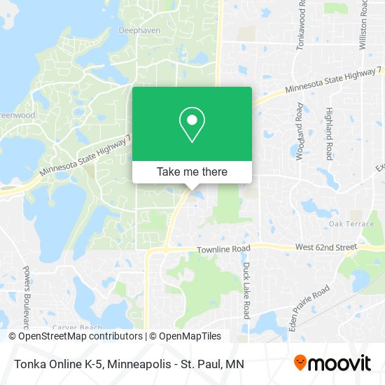 Mapa de Tonka Online K-5