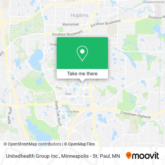 Unitedhealth Group Inc. map