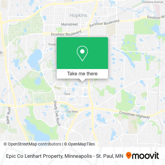 Epic Co Lenhart Property map