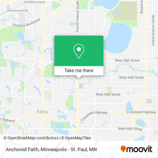 Mapa de Anchored Faith