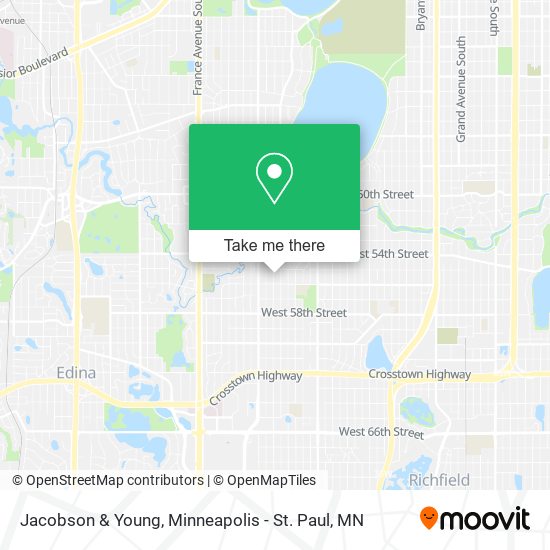 Mapa de Jacobson & Young