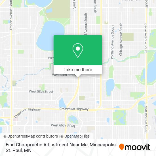 Mapa de Find Chiropractic Adjustment Near Me
