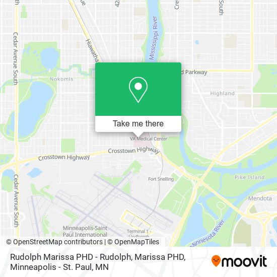 Rudolph Marissa PHD - Rudolph, Marissa PHD map