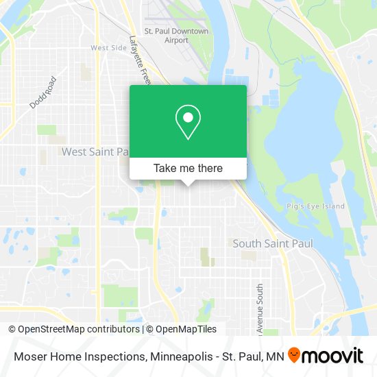 Moser Home Inspections map
