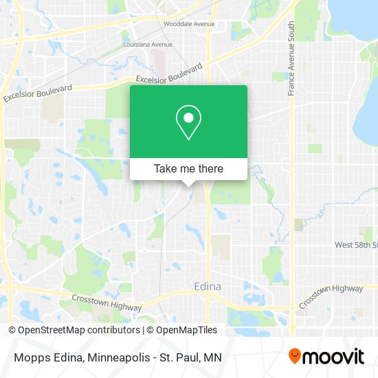 Mopps Edina map