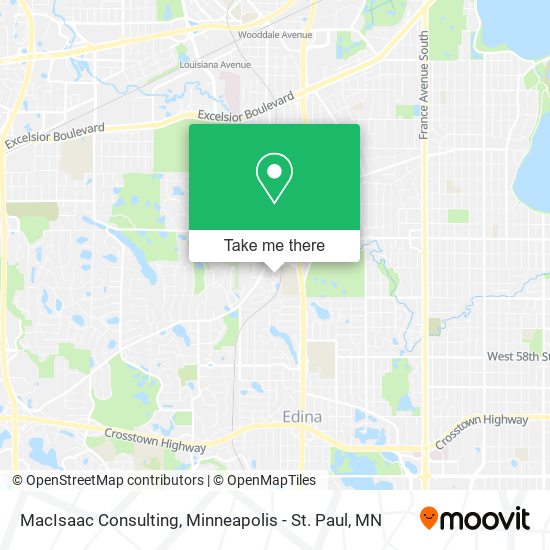 MacIsaac Consulting map