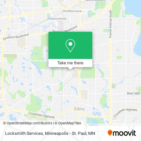 Mapa de Locksmith Services