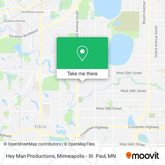 Mapa de Hey Man Productions